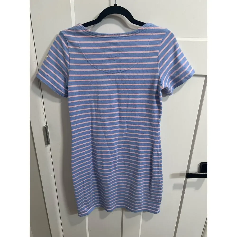 Joules‎ Dresses | Womens Striped Cotton T Shirt Dress | Size 6 - Picture 3 of 7